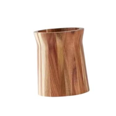 Imagem de Llazsybz Porta-utensílios de Madeira, Organizador de Talheres, Decoração Rústica para Sala de Estar, Decoração para Festas, Porta-lanches, Porta-lápis, Porta-p, Grande