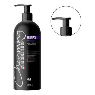 Imagem de Shampoo Matizador Cless Charming Barbershop 500ml
