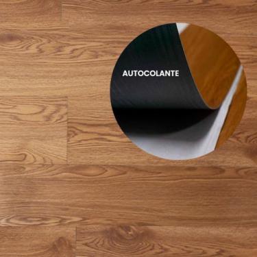 Imagem de Piso Vinilico Autocolante 5m2 caixa cor 014 - Amadeirado - PVC Floor