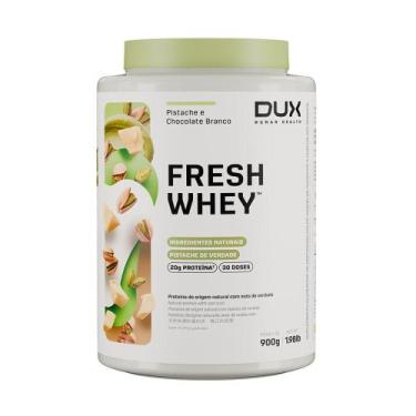 Imagem de Freshwhey pistache e chocolate branco - pote 900 g - Dux Nutrition