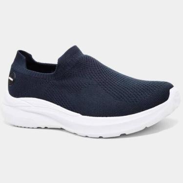 Imagem de Tênis Rainha Relax Masculino - Marinho e Bege, 39