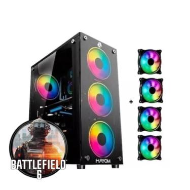 Imagem de PC GAMER AMD RYZEN 5 5500 2X 8GB NVME 512GB RX 6600 8GB REQUESITOS BATTLEFIELD 6