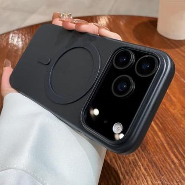 Imagem de Capa fina fosca ultrafina de PC para homens e mulheres para iPhone 17 Pro Max 17 Air com carregamento sem fio para iPhone 16 15 Pro