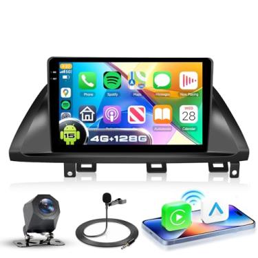 Imagem de 4G + 128G Android 15 estéreo automotivo para Honda Odyssey 2005-2010, sem fio, CarPlay, Android Auto, tela de toque Incell HD 10,1'' estéreo automotivo com GPS, WiFi, Bluetooth 5.0, FM, 32 EQ, SWC