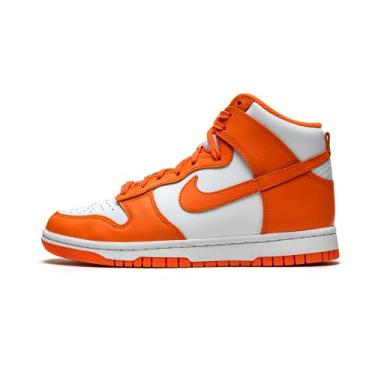 Imagem de Nike Feminino Dunk High WMNS DD1869, Branco/Laranja Blaze, 7.5