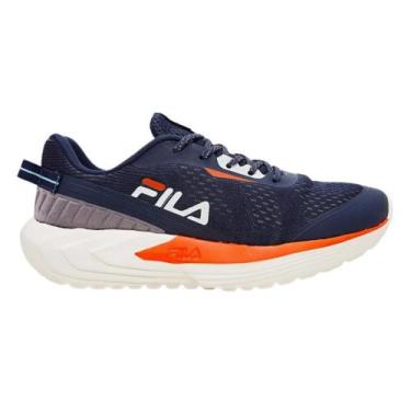 Imagem de Tenis Fila Diffusion Masculino - Marinho/Pool/Laranja, 40