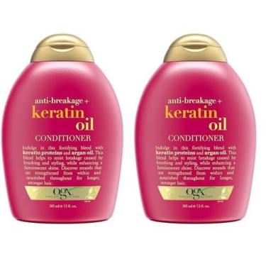 Imagem de Condicionador OGX Anti-Breakage + Óleo de Queratina 385 ml (pacote com