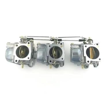 Imagem de OVERSEE 688-14301-08 688-14302-08 688-14303-08 carburador completo para motor de popa Yamaha 2T 85hp
