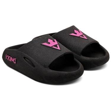 Imagem de Sandália Nuvem  Menino Menina Vking  PTO/PNK do 21 ao 28, Preto, Pink,