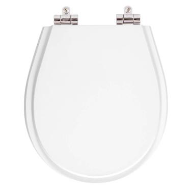 Imagem de Assento Sanitário Fechamento Lento Branco Vaso Eternit