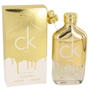 Imagem de Col. Masculina Ck One Gold Calvin Klein 100 Ml