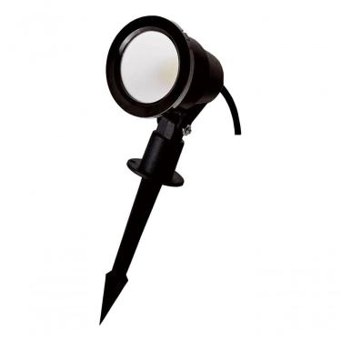 Imagem de Kit 2 Espetos Luminárias Jardim Led 5w Ambar Bivolt