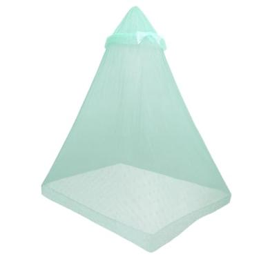 Imagem de Mosquiteiro, Mosquiteiro de Renda para Proteger de Insetos e Mosquitos Serve Nas Camas Casal Solteiro Queen, Largura 8,90 Metros Altura 2,90(Cor: Verde)