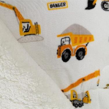 Imagem de Coberdrom Solteiro Manta Sherpa Lã Carneiro Quentinha 1 Peça (Manny)