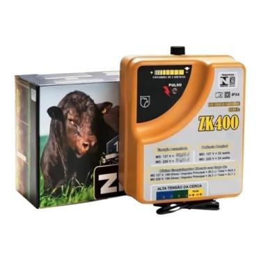 Imagem de Eletrificador De Cerca Elétrica Rural Zebu Zk400 400km