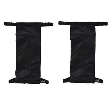 Imagem de barenx 2 peças/conjunto de bolsa de cilindro de oxigênio durável com alça ajustável preta