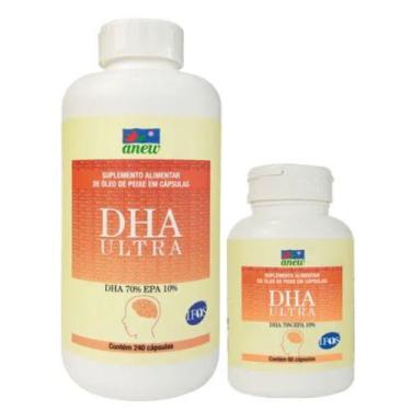 Imagem de DHA Ultra Anew 240 capsulas suplemento natural