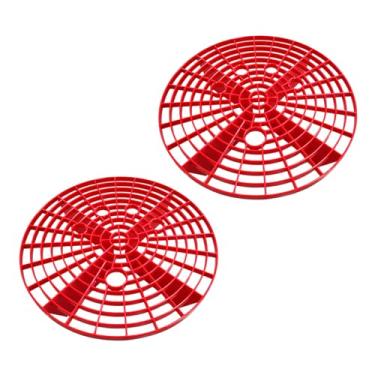 Imagem de MUQIDA 2 peças de inserção de balde de lavagem de carro, inserção de proteção de grão remove detritos de sujeira para limpeza de detalhes do carro, armadilha de grãos de detalhes automáticos serve