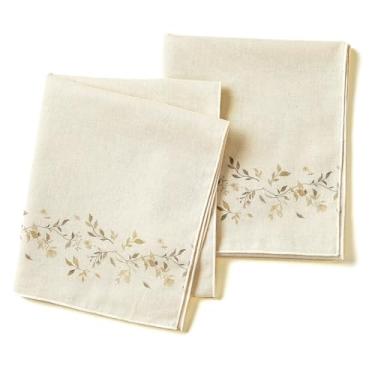 Imagem de MODERNUS Toalhas de musselina de algodão de 3 camadas Sochang, não branqueadas e sem fluorescente, toalhas de cozinha multiuso e panos de prato, altamente absorventes e de secagem rápida, conjunto de