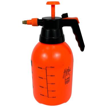 Imagem de Pulverizador Manual De Compressão Prévia 2 Litros Cor Laranja - Alta Pressão