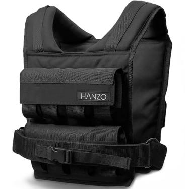 Imagem de Colete de treinamento pesado premium | Colete pesado para treino de peso corporal 25/35/20 kg | Colete de peso ajustável para homens calistenia, crossfit, exercícios em casa