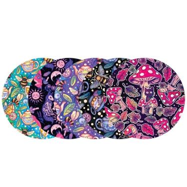 Imagem de Glucomart CGM Patch para Libre e G7-Pacote com 5 Fita Adesiva Impermeável e Hipoalergênica Overpatch CGM (Floresta Encantada)