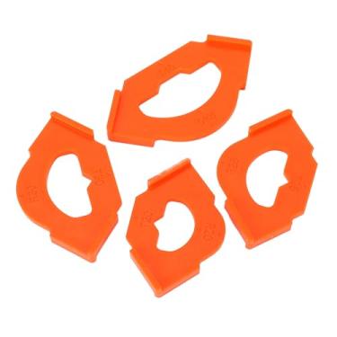 Imagem de Matybobe Conjunto de Modelo de Roteamento de Canto Radial Com R20T20, R25T25, R30T30, R40T40 para Marcenaria, Material ABS, Leve e Duradouro, Fácil de Operar, Design Ergonômico, Corte