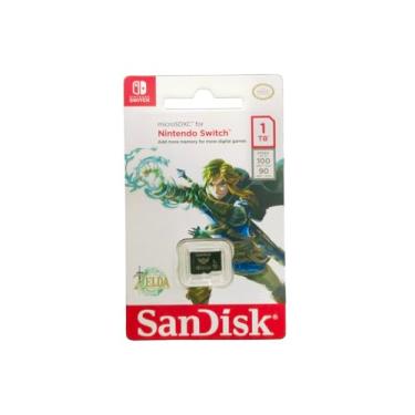 Imagem de SanDisk SanDisk Nintendo Switch 1TB Cartão De Memória Micro Sdxc SDSQXAO-1T00-GN3ZN