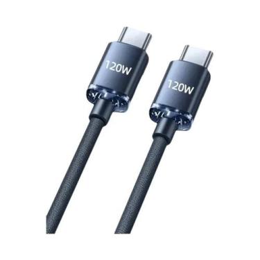 Imagem de Cabo De Carregamento Rápido USB-C Para USB-C De 120W Para iPhone 15 16