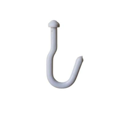 Imagem de Kit 10 Gancho Em Polietileno Para Ventosa Silicone 40Mm 45Mm - H Plást