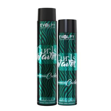 Imagem de KIT SHAMPOO E ATIVADOR DE CACHOS | CURLS AND WAVES - EVOLPY LISS