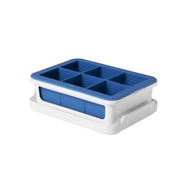 Imagem de Forma De Gelo De Silicone 6 Cubos Azul - Oxo
