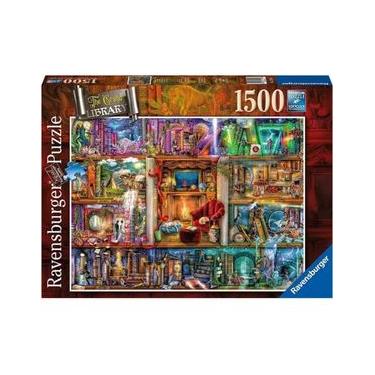 Imagem de Puzzle 1500 Peças Biblioteca Grandiosa Ravensburger 12000190