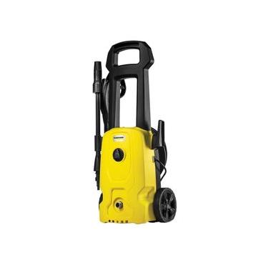 Imagem de Lavadora de Alta Pressão Karcher Wash Jet 1500psi 1400W Aplicador de Detergente Porta Acessórios Integrado Amarela e Preta