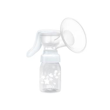 Imagem de Bomba Extratora Manual Tira Leite Materno Adapt - Lillo Branco