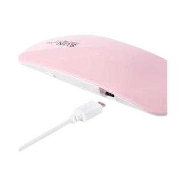 Imagem de Lâmpada UV LED Mini Portátil De 6W Para Secagem De Esmalte Em Gel, Dob
