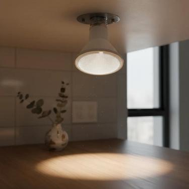 Imagem de Lâmpada Led Luminatti Par 20 6W E27 2700K Luz Amarela