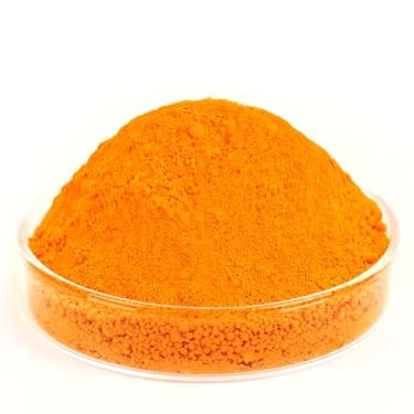 Imagem de GOODTAKE Pigmento de concreto, pigmento de óxido de ferro amarelo tangerina em pó, corante de cimento concreto para argamassa de azulejo pastel (amarelo tangerina, 900 g)