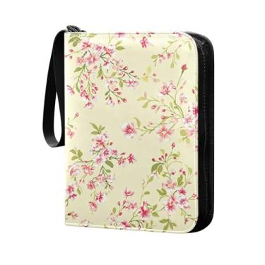 Imagem de Wassud Fichário de 4 bolsos para cartões colecionáveis em aquarela com 400 cartões padrão, álbum TCG CCG MTG, presentes para colecionadores, meninos e meninas