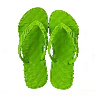 Imagem de Sapatos femininos elegantes em cores fluorescentes Ultra suaves, leves e confortáveis (37/38,Verde Fluor)