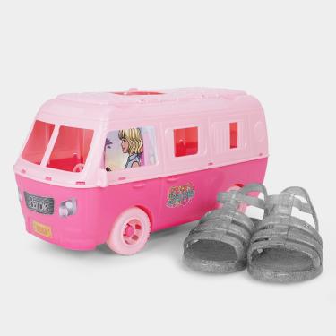 Imagem de Sandália Infantil Grendene Kids Barbie Road Trip Menina-Feminino