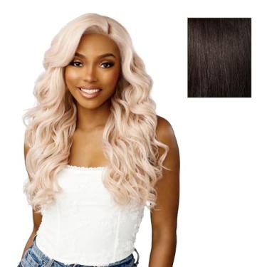 Imagem de Sensationnel Dashly Lace Front Wig - Unit 56 Hand Tied Laceparting Ear to Ear Synthetic (2 DARKBROWN)
