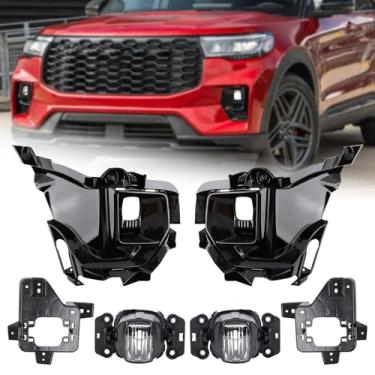 Imagem de Duolctrams Kit de farol de neblina compatível com Ford Explorer RB5B-15A254-AB 2025