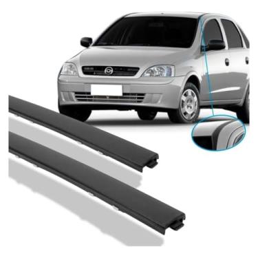 Imagem de Par Friso Teto Compatível para Corsa Sedan Frente 2002 Até 2012