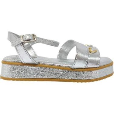 Imagem de Sandália Infantil Menina Papete Casual Dia a Dia Passeio Escola Flat Ultra Conforto Pampilli 756.013-Feminino