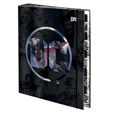 Imagem de DAC - Caderno Argolado Universitário com 48 Folhas Fechamento em Elástico - DC Comics