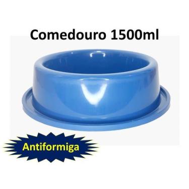 Imagem de Comedouro Bebedouro Antiformiga 1500ml para Cães - Produto Nacional, A