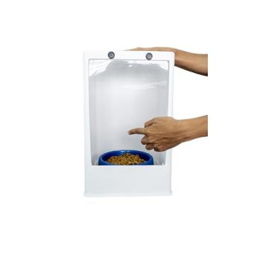 Imagem de Comedouro Anti Invasor Pet para Cães e Gatos – Protege Ração, Base Anti-Formiga, Porta Acrílica