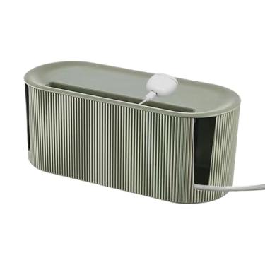 Imagem de Caixa de armazenamento de s, de de tomadas elétricas | Caixa de armazenamento de fio de suporte de de carregador | de gerenciamento de s Recipiente de s para sala de reuniões