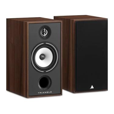 Imagem de triangle - Alto-falante Hi-Fi Borea BR04 - Suporte de estante - Potência 110W - Saída 91 dB/W/m - Surround compatível com Home Cinema - 220 x 425 x 314 mm - Castanho (par)